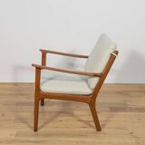 Pj112 armchairs by ole wanscher for poul jeppesens, denmark, 1960s, set of 2