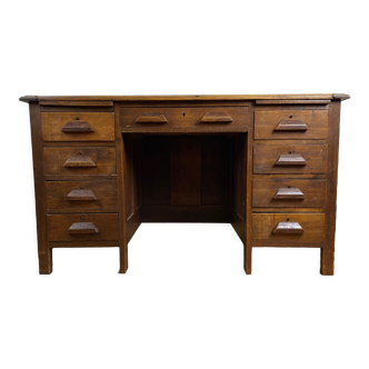 Bureau vintage style maître d’école, années 40-50
