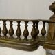 Fireplace bar, bronze fireplace bar Louis XVI style, Napoleon III era