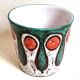Ceramic pot or cache-pot Vallauris 1970s Height 14.2 cm