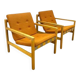 Fauteuils rétro, Hikor, Tchécoslovaquie, années 1960 (lot de 2)