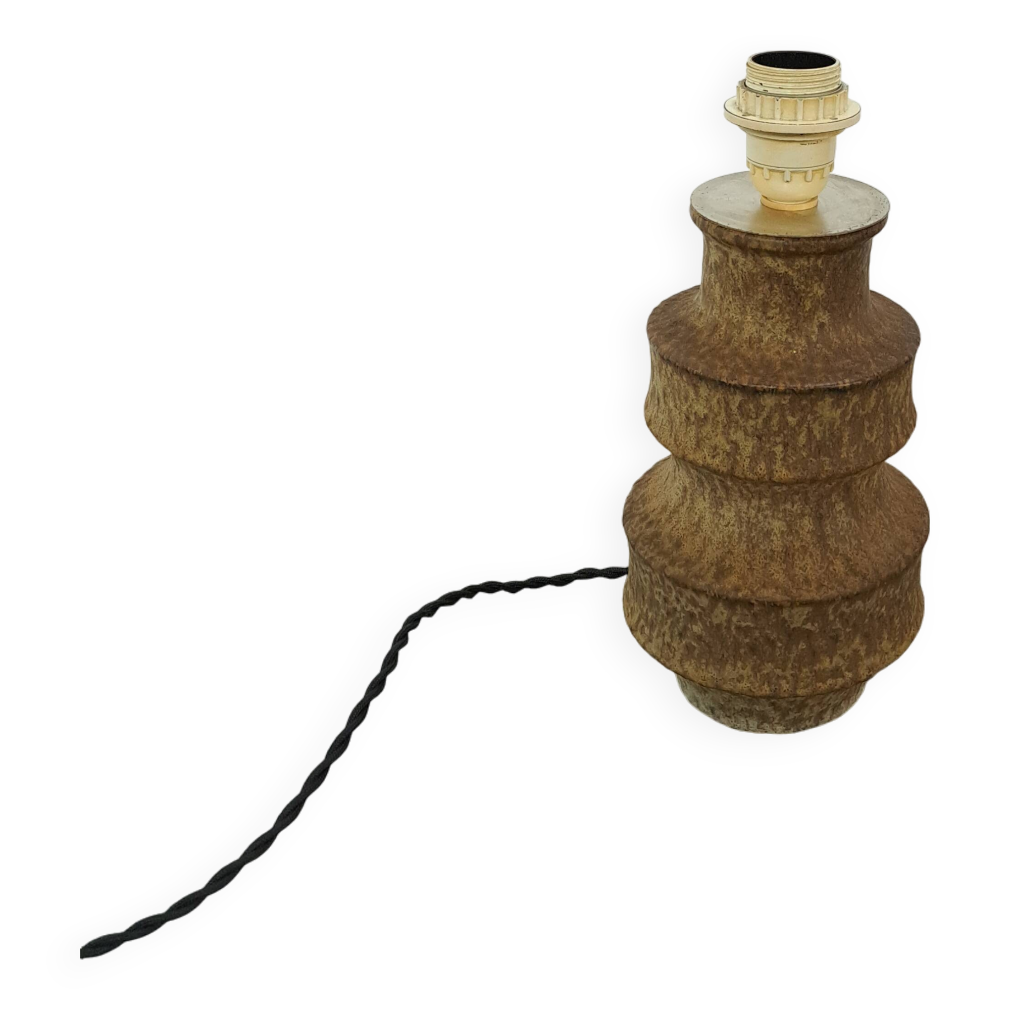 West Germany aardewerk tafellamp