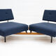 Sofa Daybed "Stella" by Knoll Antimott - Wilhelm Knoll, Germany, 1950