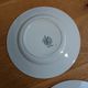 4 mismatched flat plates Terre de fer Moulin des Loups and Hamage