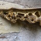 Console in gilded wood