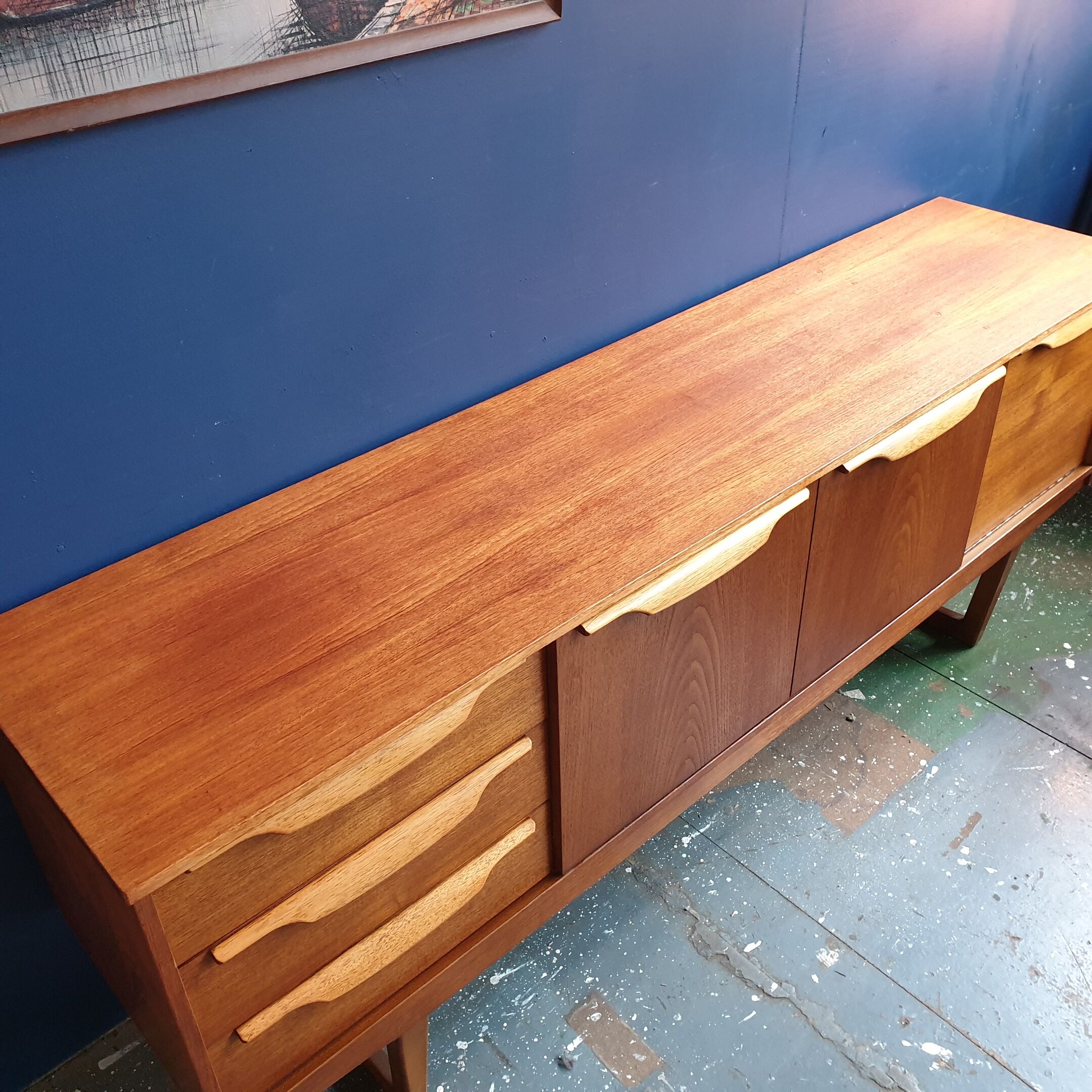 1960's British Teak Sideboard