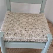 Duo de chaise enfant bois jute et cisal