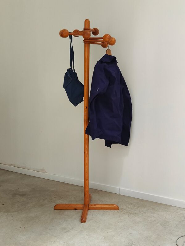 Porte manteau en pin massif Reiner Daumiller