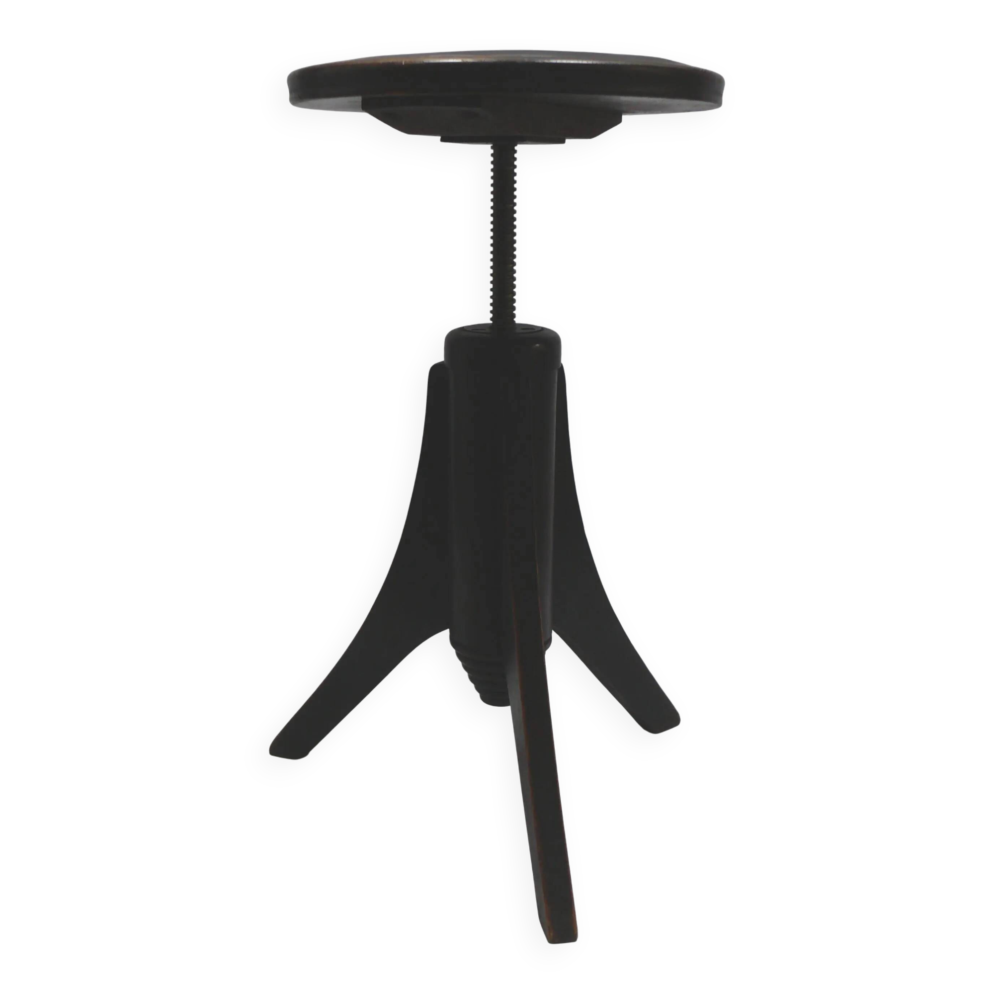 Art Nouveau piano stool, swivel stool, stool - after 1920