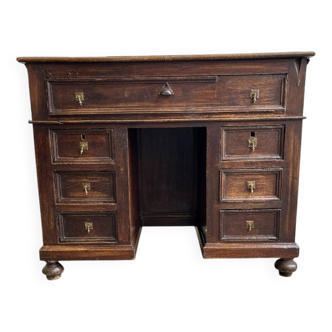 Vintage desk/Antique desk in solid oak