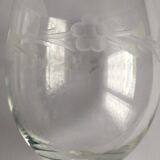 Set of 6 Bohemian crystal glasses