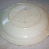 Round dish 32.5 cm Gournay signed M. Goupy for MAISON ROUARD