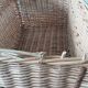 Wicker crate, very large basket