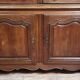 Two-body buffet-library from the Louis XV period, made of solid oak.
