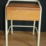 Jacques Hitier style bedside table 1960