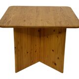 Vintage pine coffee table / side table in a minimalist organic design