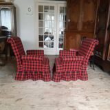 Paire de fauteuil Napoléon III