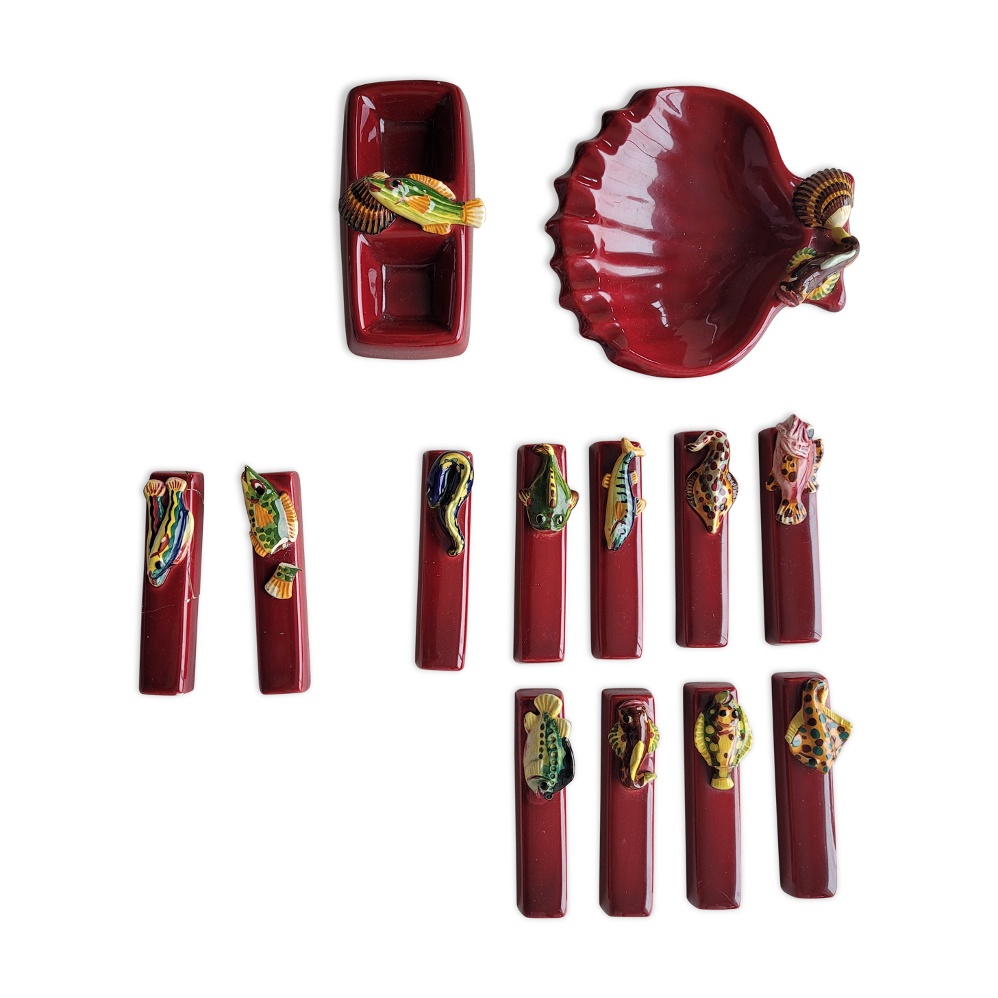 Knife holder vallauris style