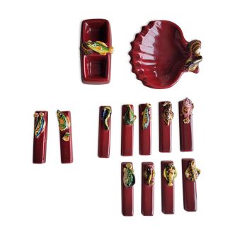 Knife holder vallauris style