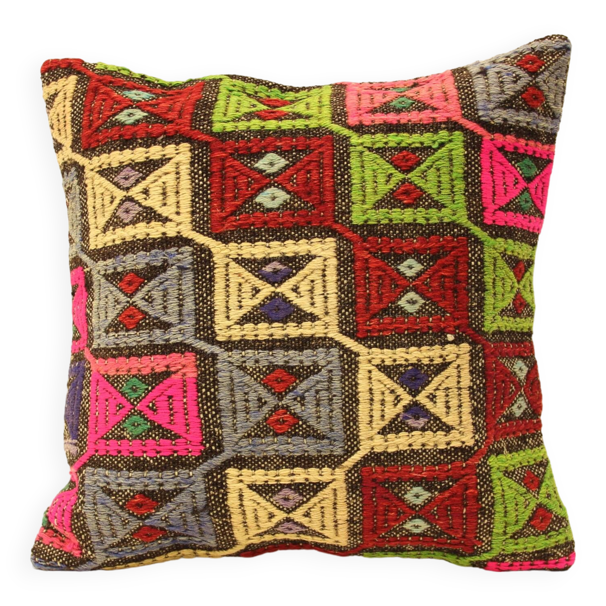 Turkish kilim cushion, 50x50 cm, e-27