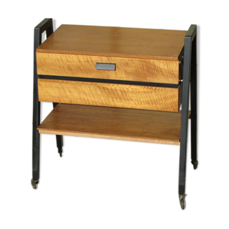 Teak sewing box, Scandinavian worker