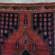 Tapis antique de maslaghan persan tissé à la main années 20 254x135cm