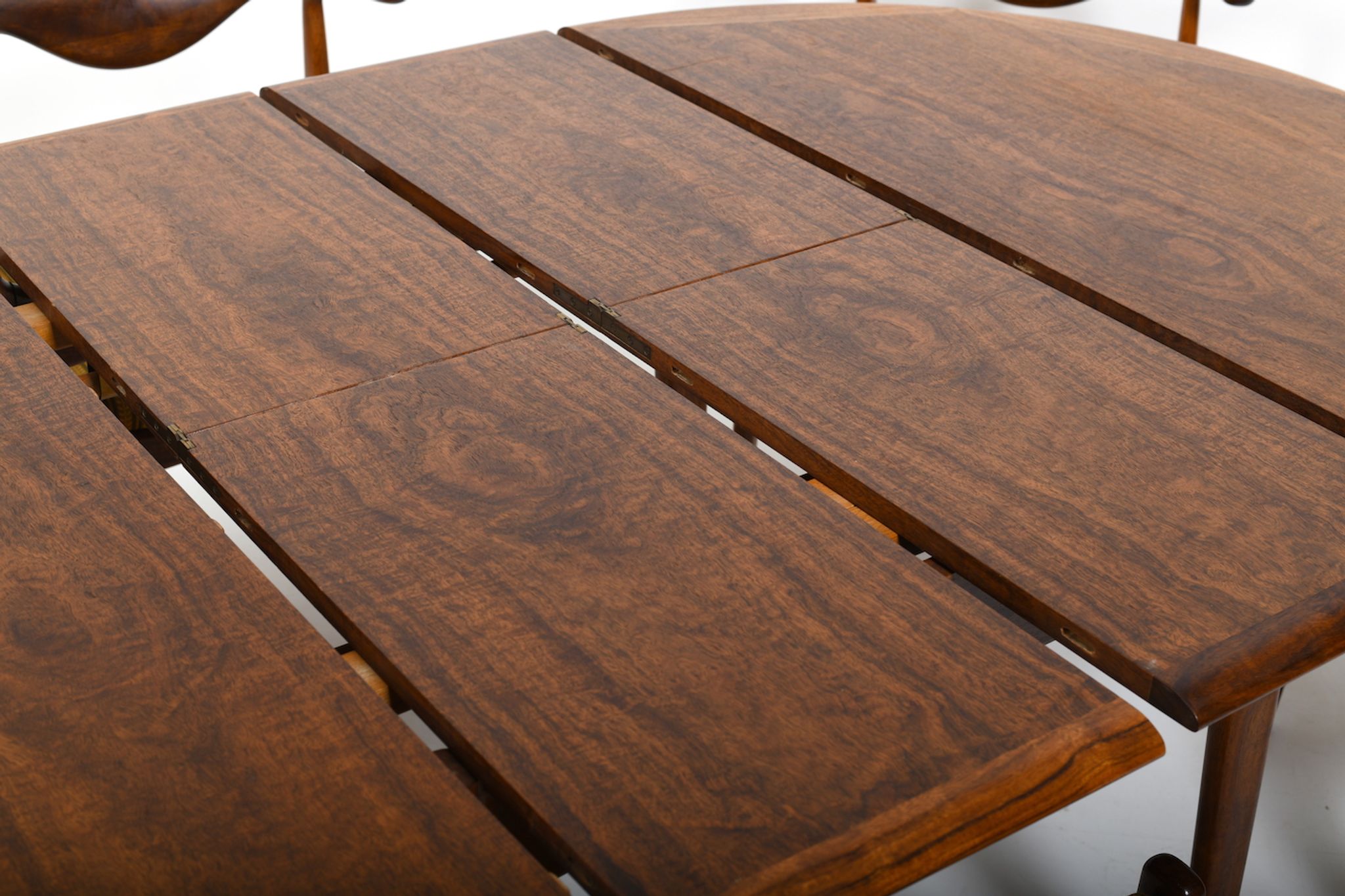 Rare Cowhorn Chairs / Table-Set by Svend Aage Madsen