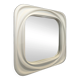 Italian square resin mirror from the 1970s.