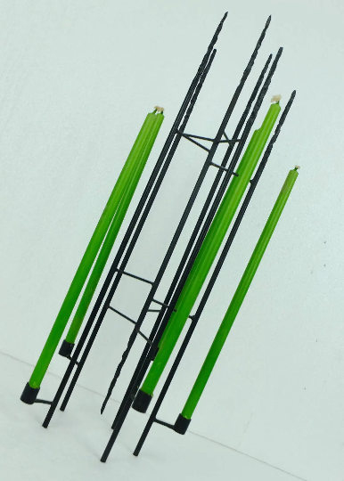 Vintage filigree mid century candleholder iron 60s