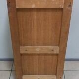 Vintage tripod oak bedside table