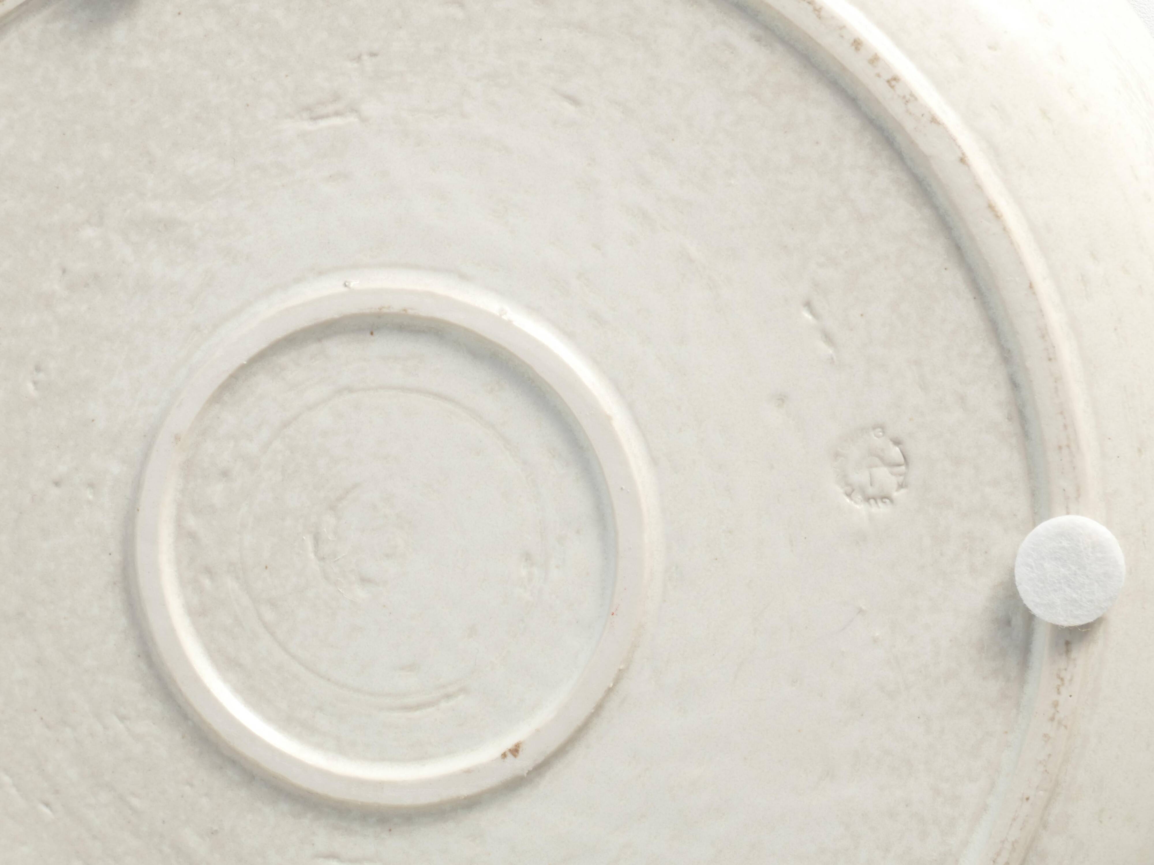 Scandinavian Modern Stoneware Plate "Mykene", Britt-Louise Sundell, Gustavsberg