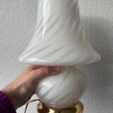 Paire de lampes champignon Murano