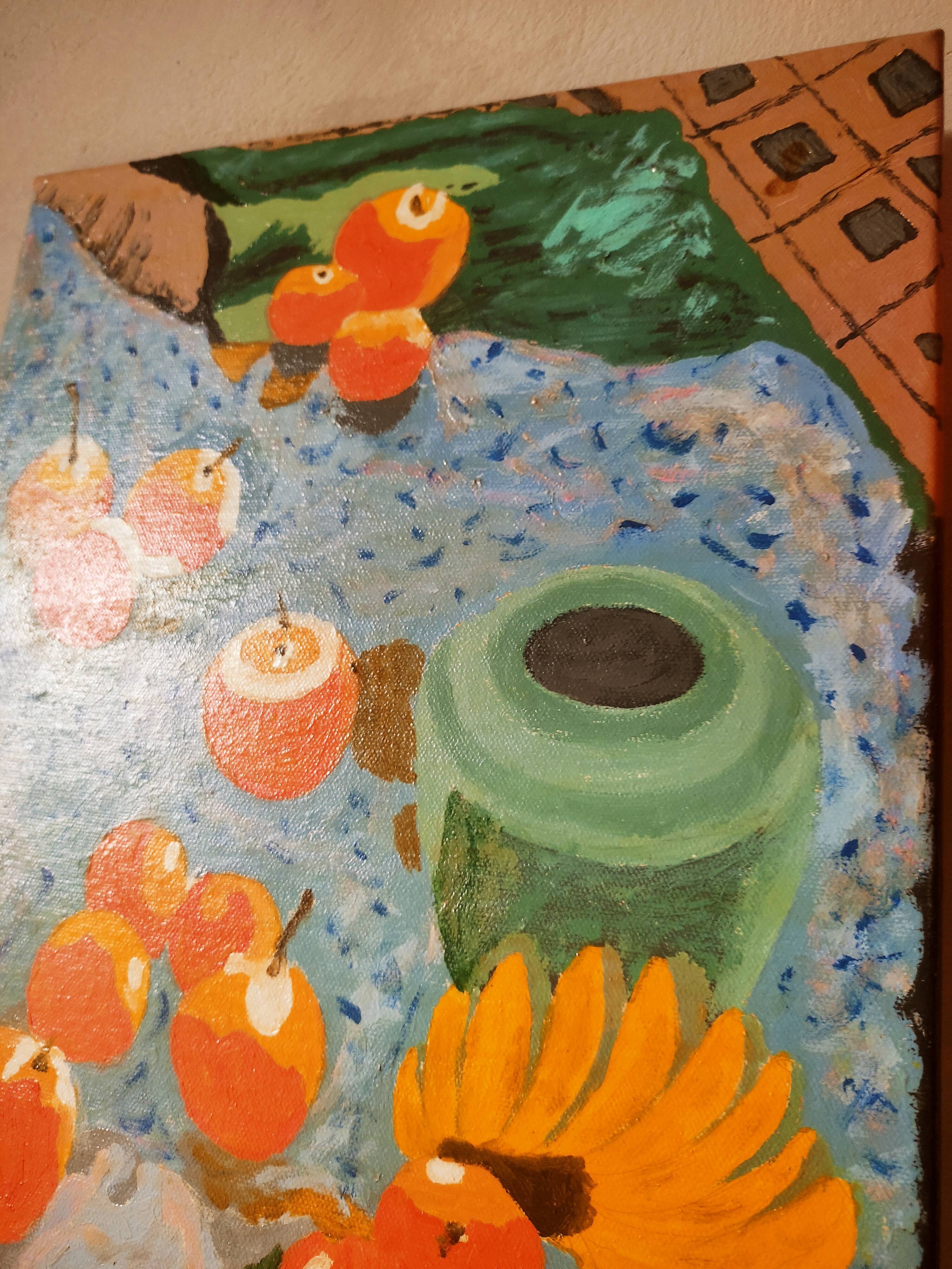 Contemporary Still Life, oil on canvas