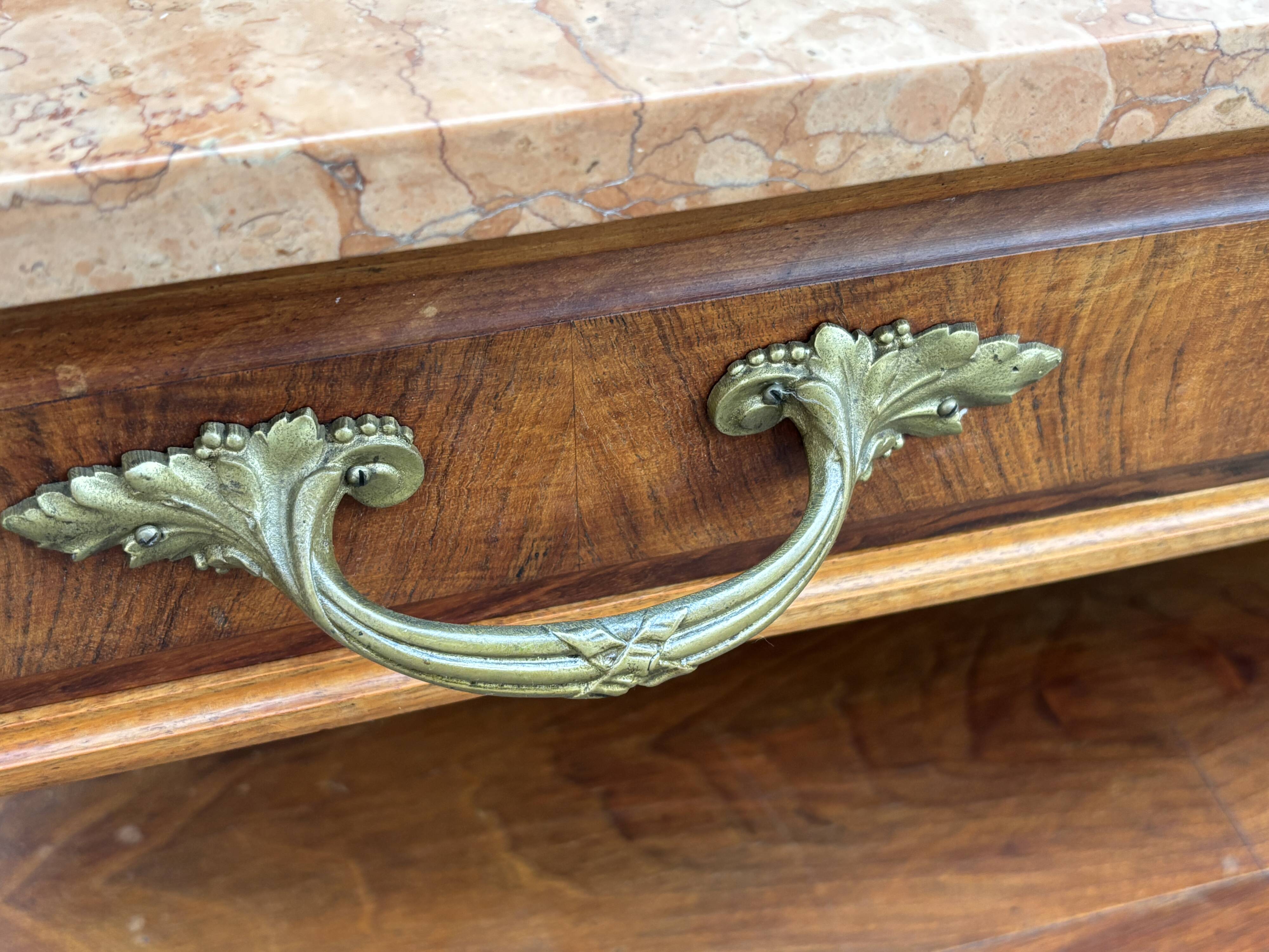 Art Nouveau Walnut Buffet 1910