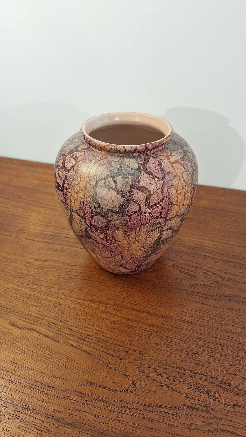 West Germany glazed ceramic vase