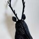 Vintage deer 60's wicker