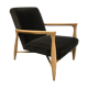 Floating velvet grey velvet chair chic Red Edition