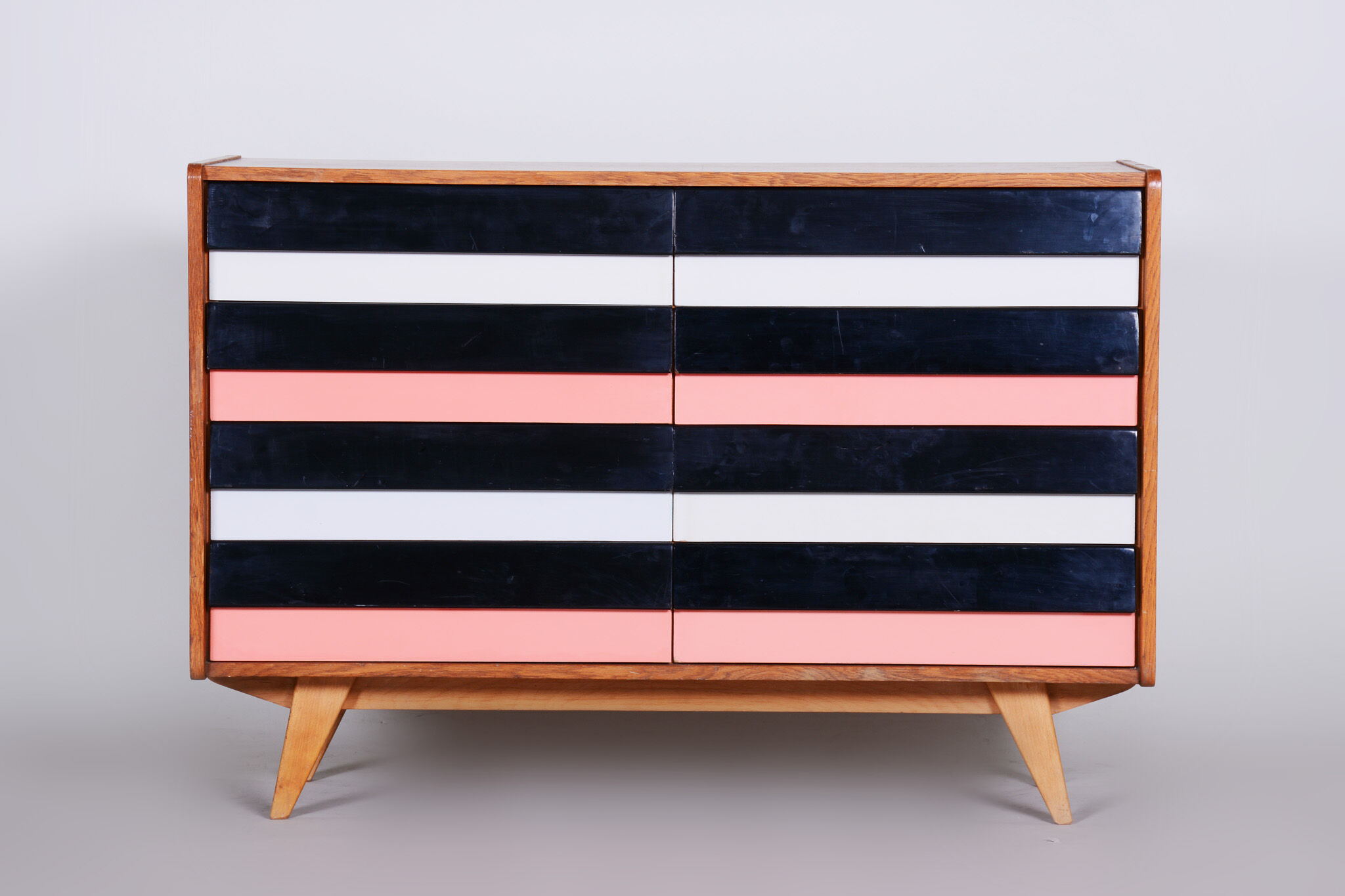 Dresser designed by Jiří Jiroutek for Interiér Praha in 1950s Czechia
