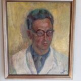 Portrait of a man signed Léwy