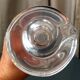 Crystal vase of torsadee shaped valves