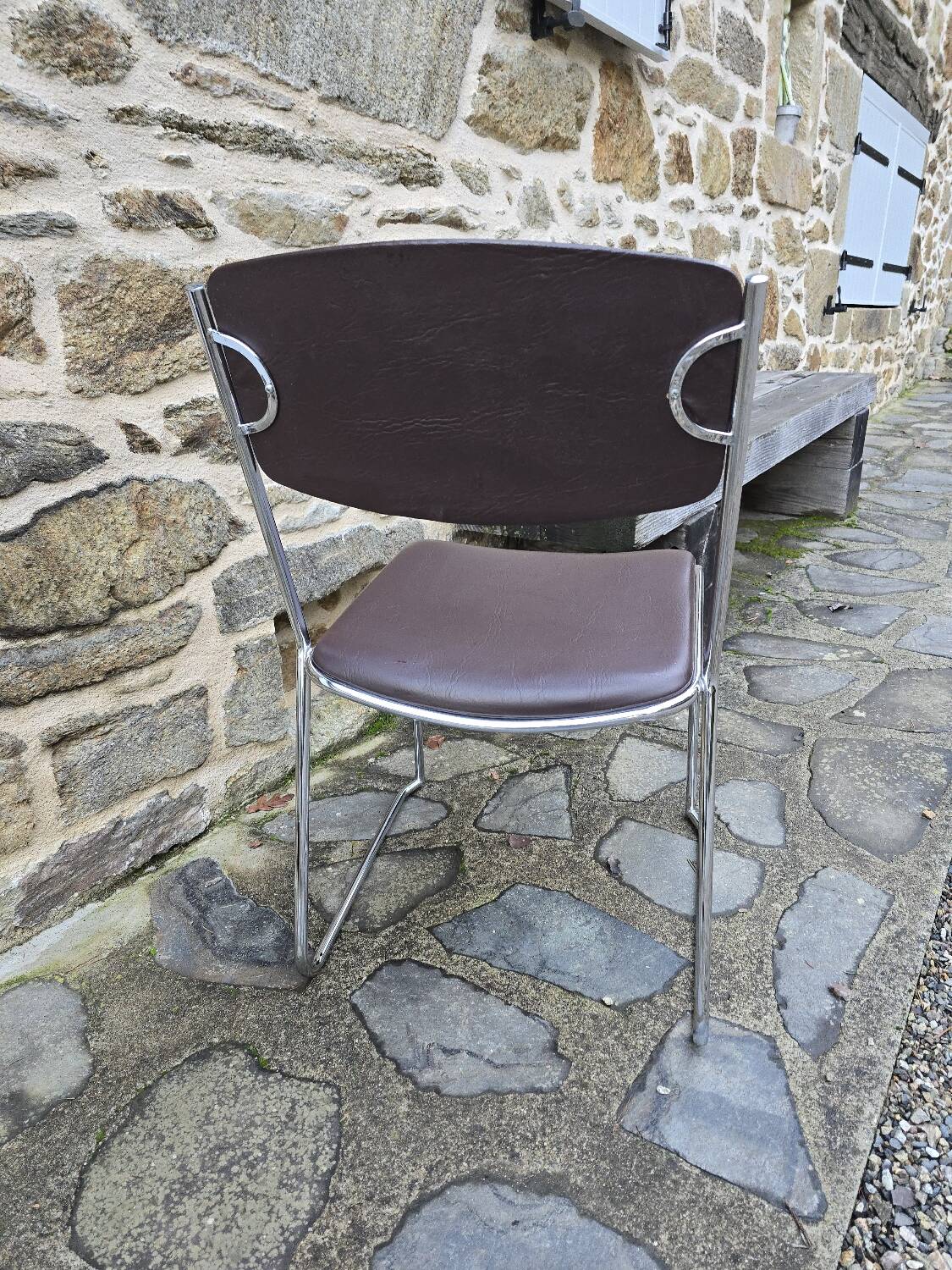Chaises chrome