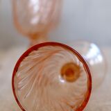 Rosaline Luminarc Arcoroc Pink Red Wine Glasses