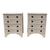 Pair of English-style bedside tables