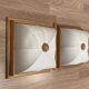 A PAIR OF LARGE SCANDINAVIAN DESIGN WALL LIGHTS FROM THE 1960s.