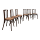 Suite de 6 chaises de bistrot FISCHEL