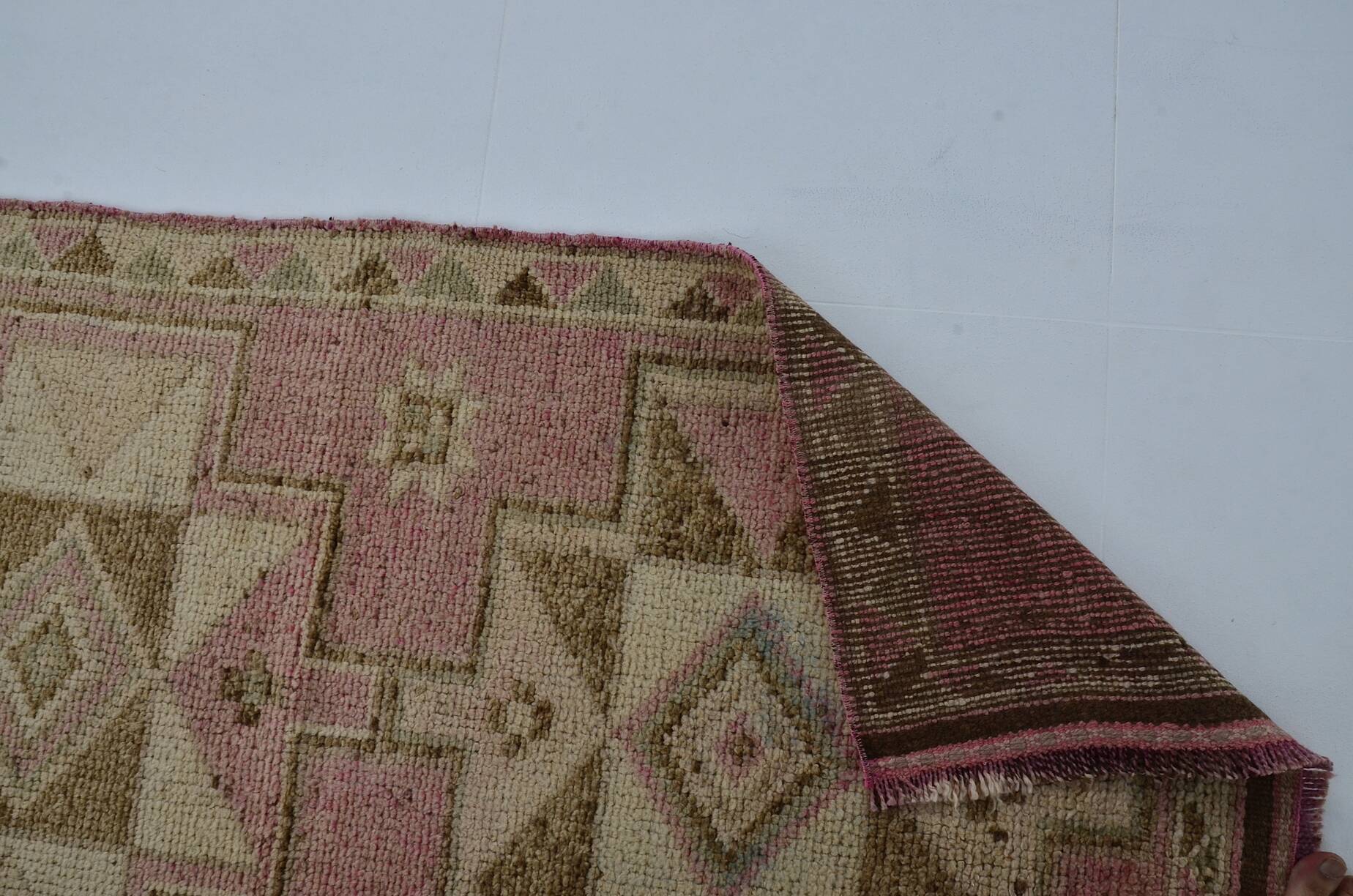 Anatolian Handknotted Oushak Runner sku 2194