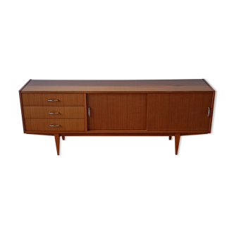 Modernist long sideboard of the 1970s.