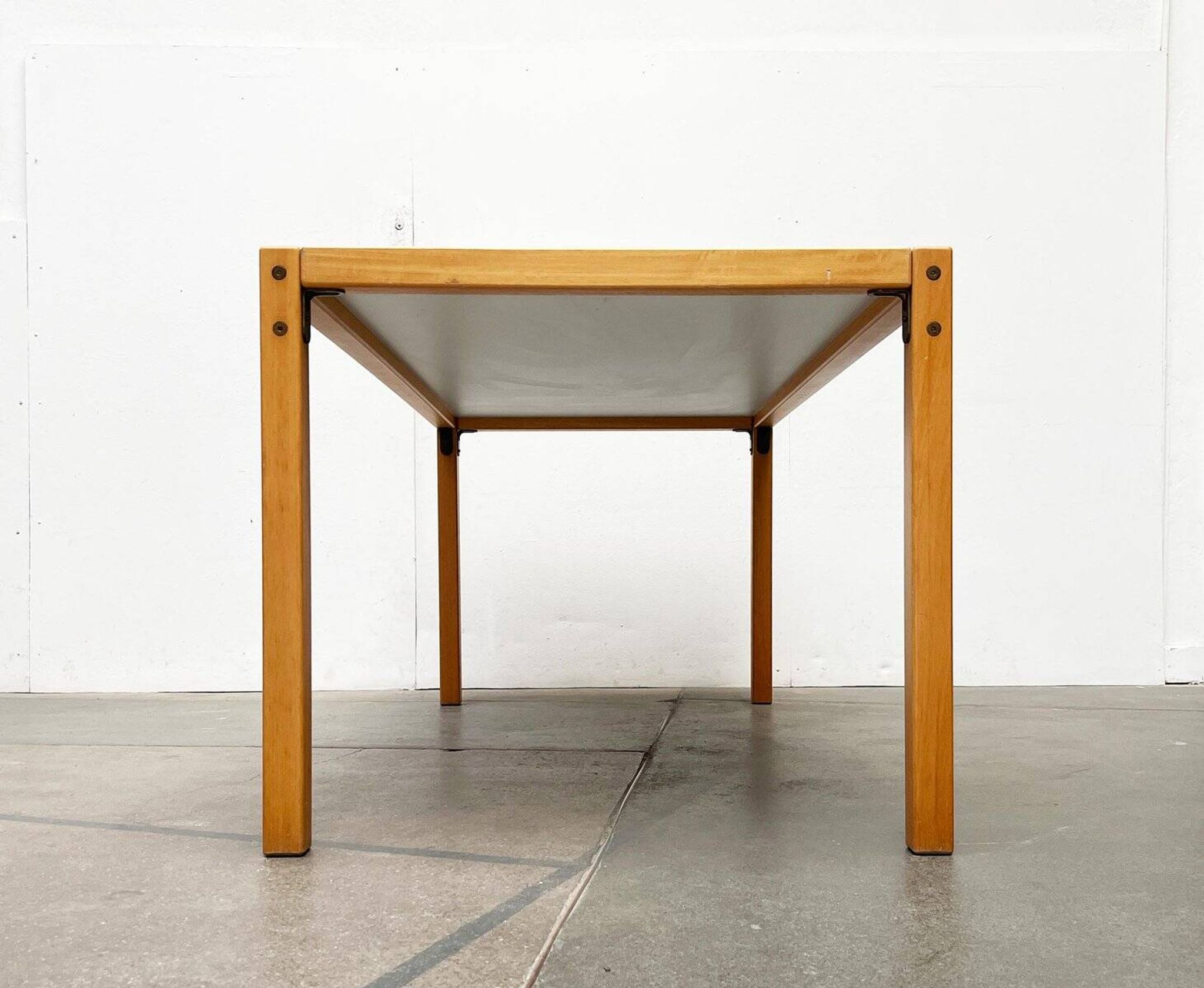 Vintage German Postmodern dining table or desk from the Profilsystem series by Flötotto, 1970s.