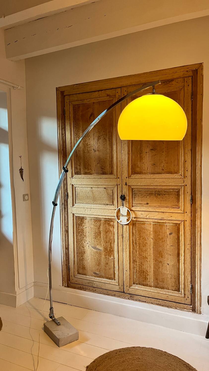 Lampadaire télescopique vintage – design Goffredo Reggiani, années 70