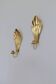 Pair of Art Deco Wall Candle Holders in Brass Holmström, Arvika, Sweden, 1950s